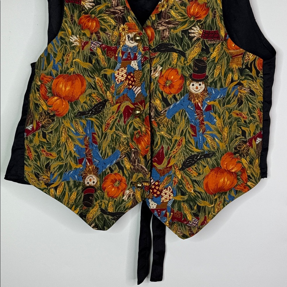 Vintage Basic Editions Scarecrow Pumpkin Hallowee… - image 3